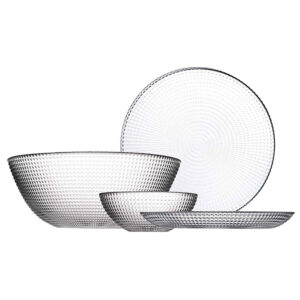 الاطباق الزجاج